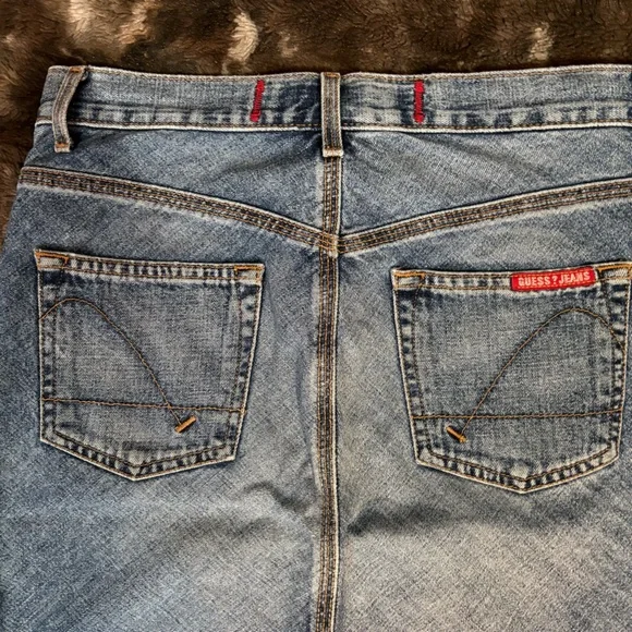 Vintage GUESS Denim Skirt - Picture 4 of 7